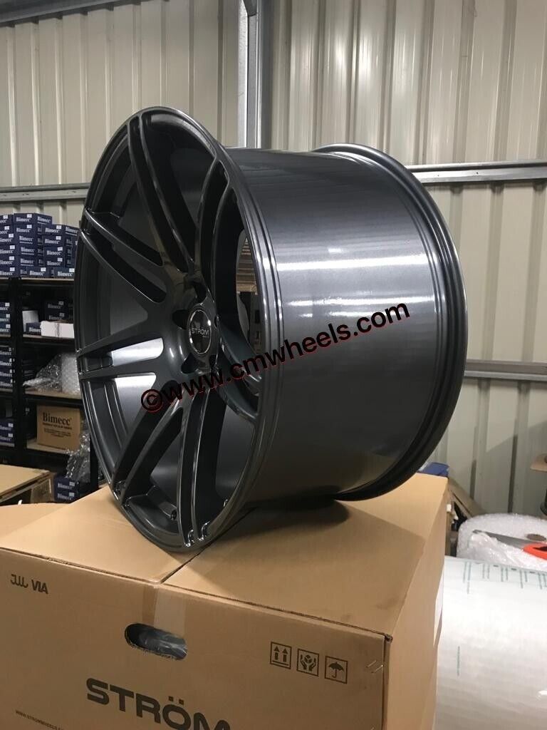 22″ Inch STROM STR3 BMW X5 X6 X7 Wheels 5x120 74.1 E70 E71 F15 F16 E53