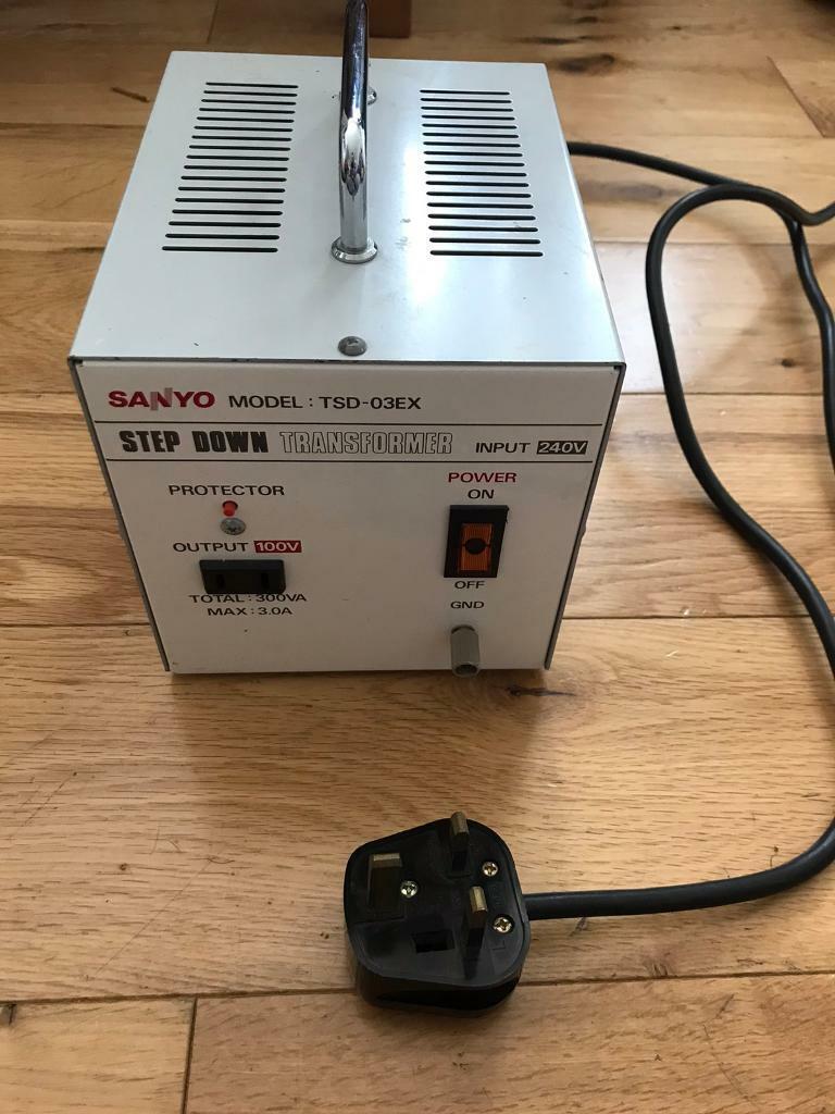 image for Sanyo step down transformer 