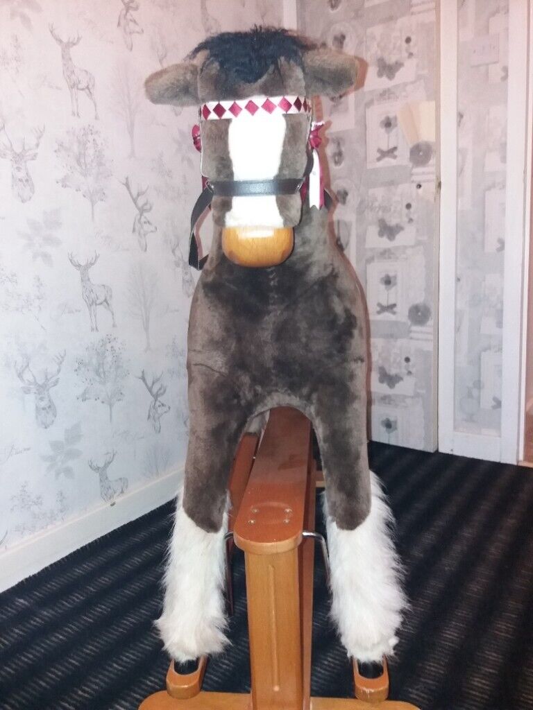 image for Solomon shire rocking horse large not small.
