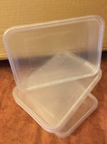 NEW-50 X Food Containers with Lids