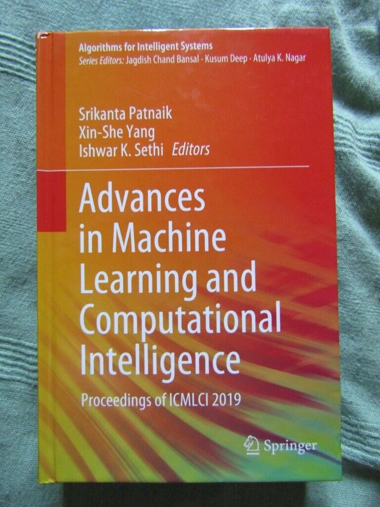 image for Advances in Machine Learning and Computational Intelligence: Proceedings of ICML