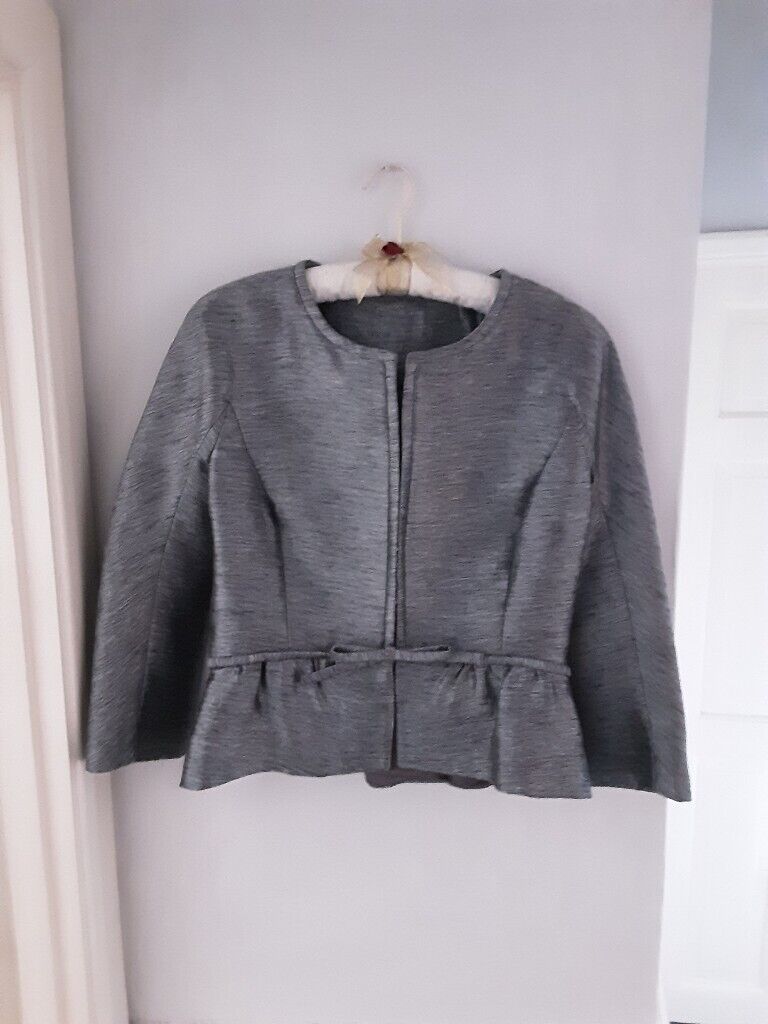 image for LADIES  JACKET, PLUS BLACK HAT AND SILVER  BAG 