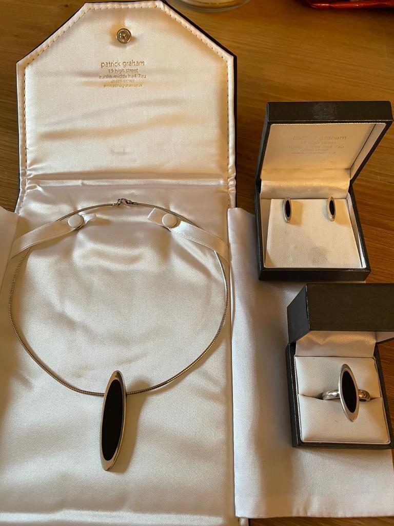 image for Silver jewellery set