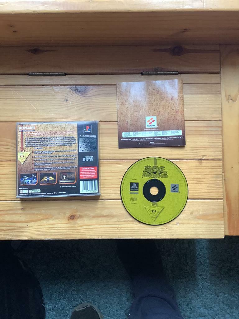 PlayStation one game Yu-go-oh forbidden memories 