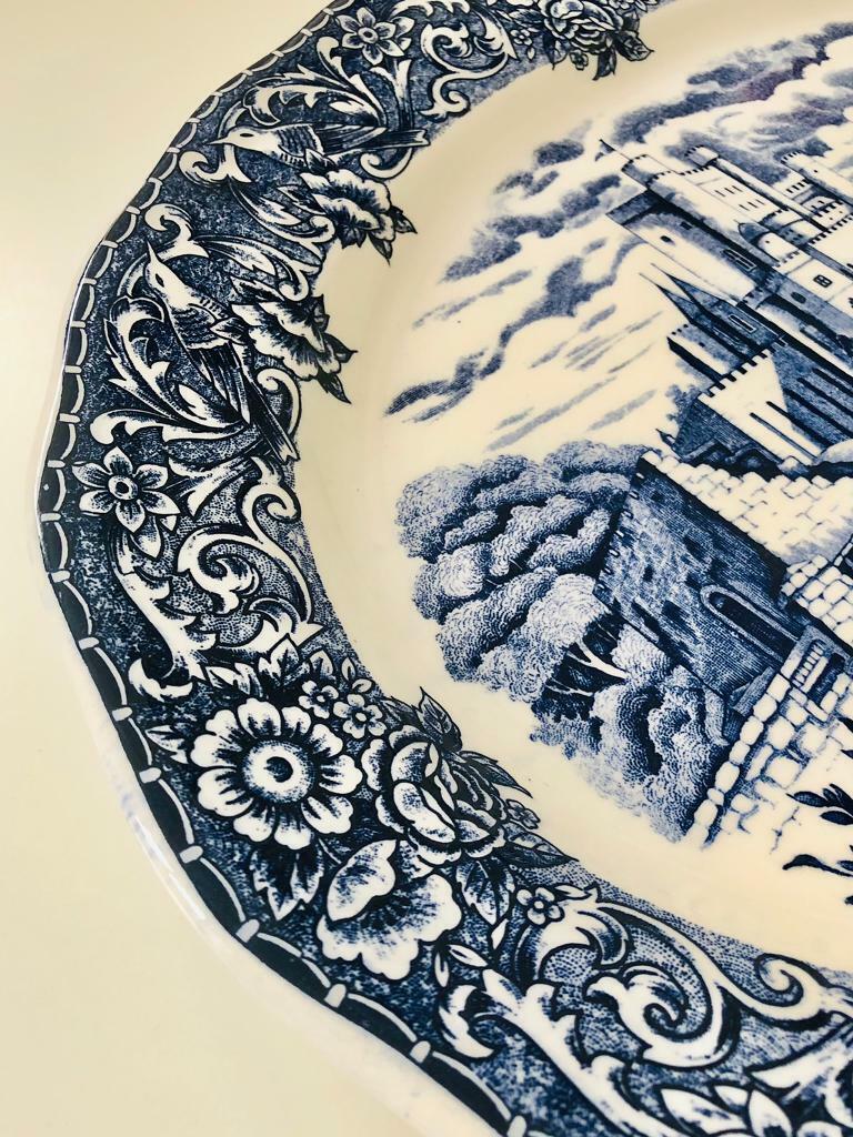 Vintage Oval Serving Platter