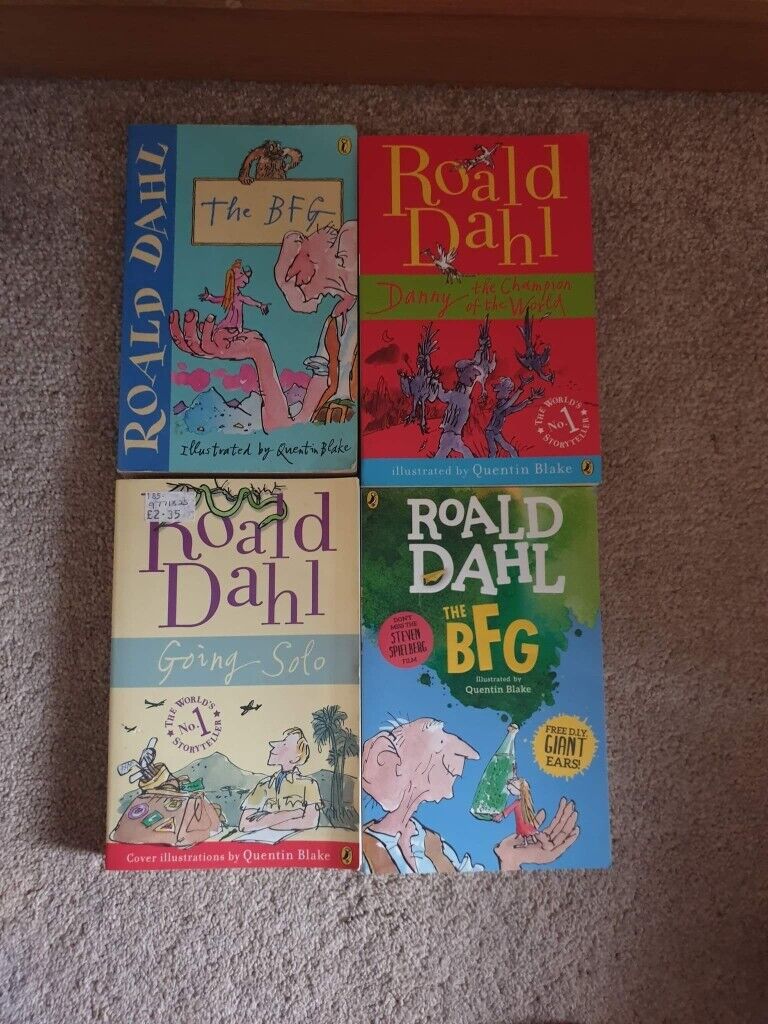 image for Roald Dahl - 4 books