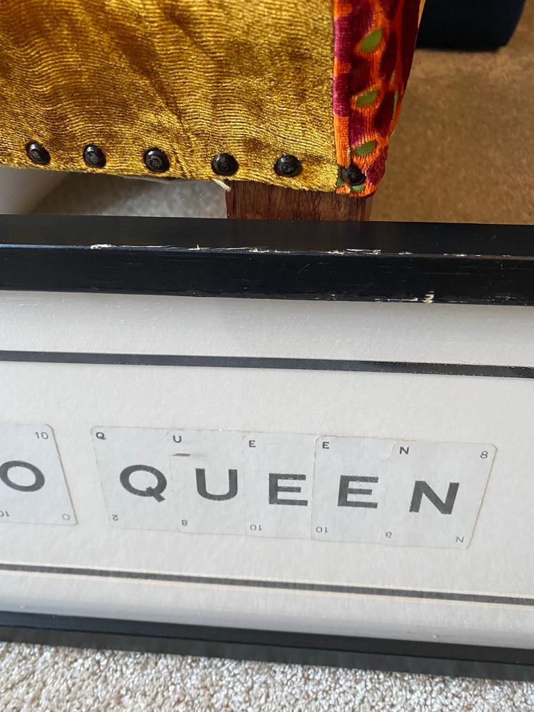 New Prosecco Queen playing cards framed
