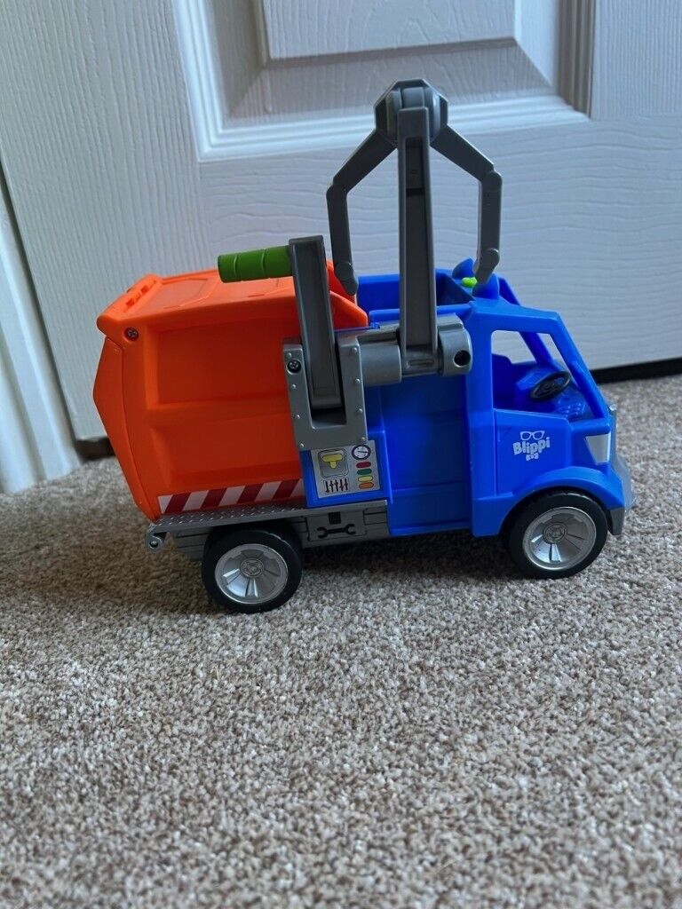 image for Toy truck by Blippi, electric, requires battery power