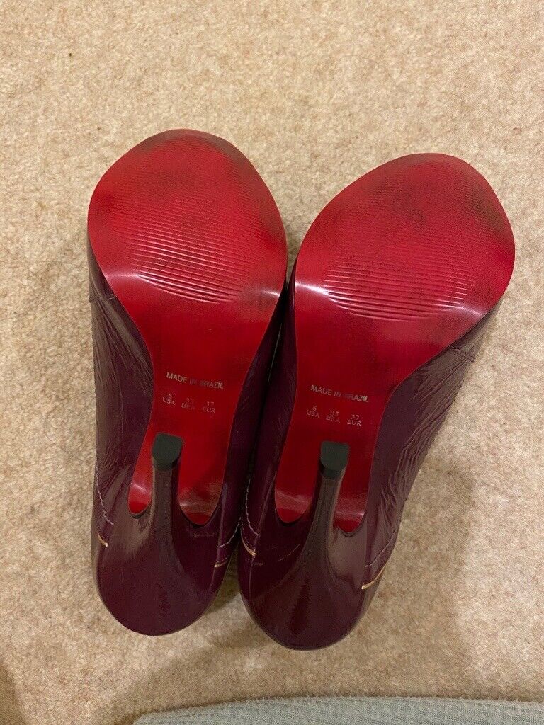 Peep toe booties high heel 
