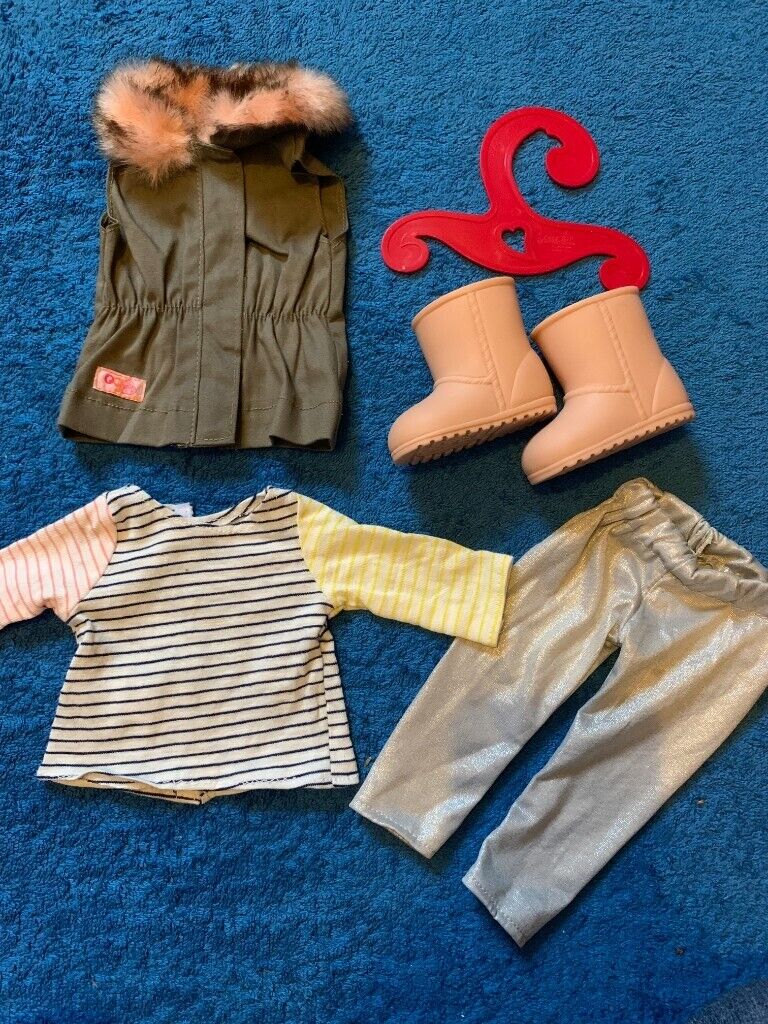 image for Our Generation Fun Fur Fall Outfit Set IP1
