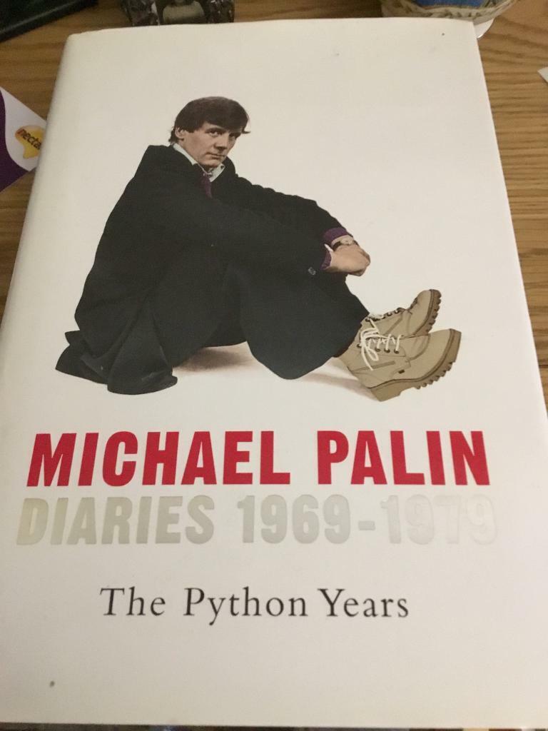 image for MICHAEL PALIN BOOK “THE PYTHON YEARS”