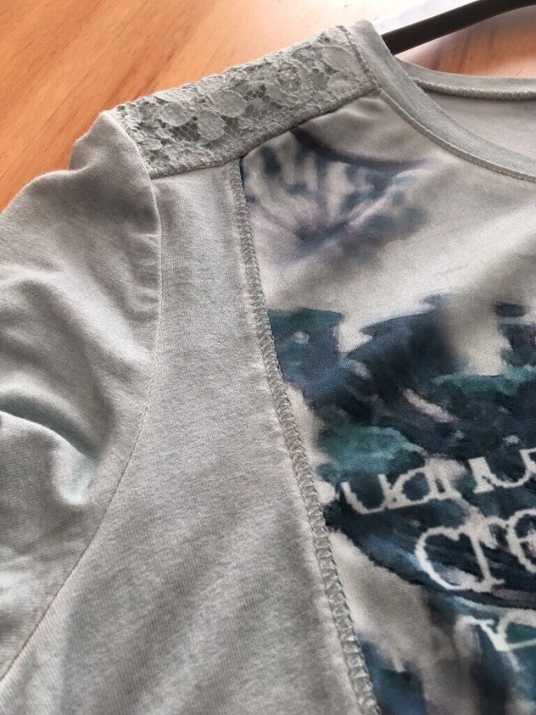 Barbara Lebek Designer Tee Shirt, Exclusive, UK Size 12 Ladies Top, Retail £45