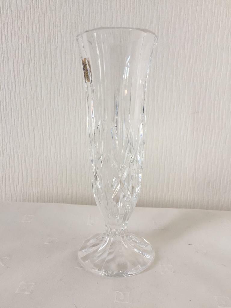 Crystal bud vase 