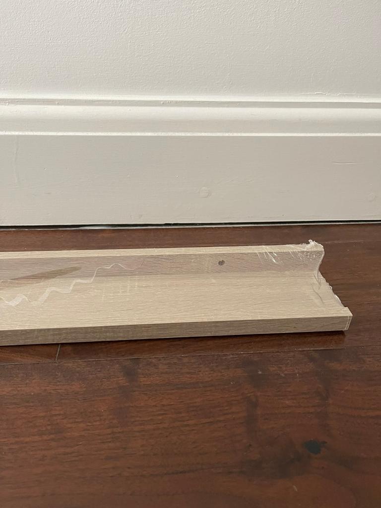 image for Picture shelf 120cm - oak