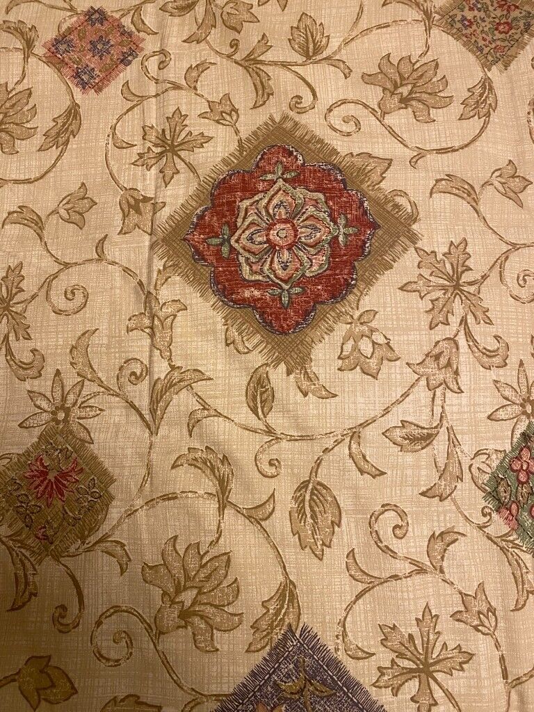 DORMA KALAMKARI, V&A COLLECTION, SINGLE DUVET, COVER, CURTAINS,PILLOW CASES, WALLPAPER BORDERS.ETC