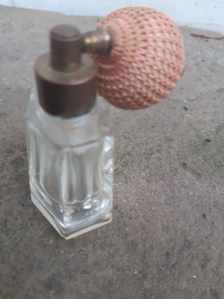 Vintage Glass Scent Bottle 