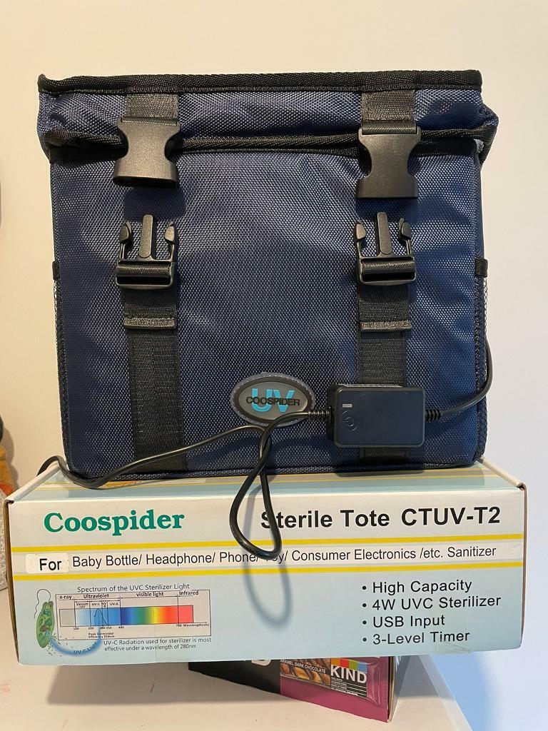 image for Coospider UV Sanitiser tote bag