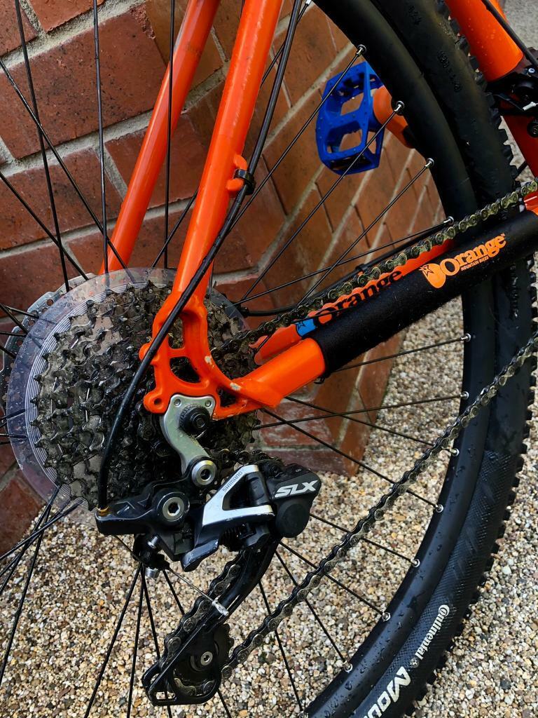 Orange clockwork 2018 Large 19” frame mtb hard tail