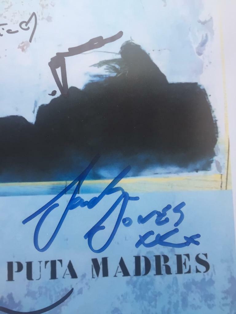 Signed artwork from Pete Doherty 