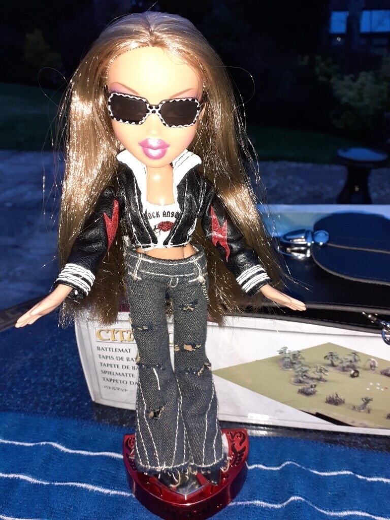 RARE Set of Three Bratz Rock Angelz Dolls - Jade, Cloe and Yasmin - from 2005