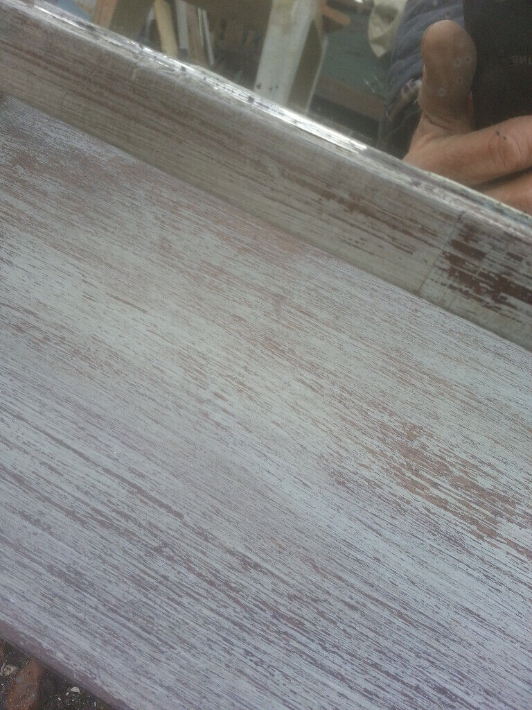 Upcycled. shabby chic, hardwood swing mirror.