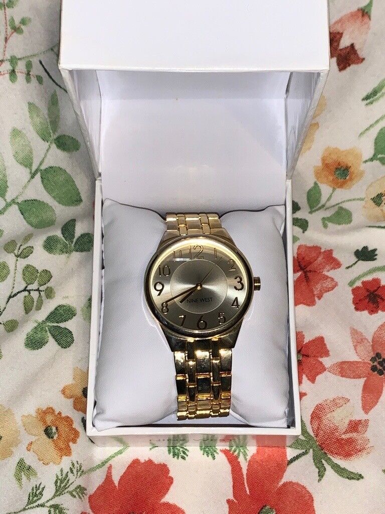image for Nine West gold coloured watch 