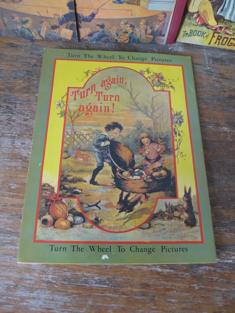 RARE! REPLICA Children’s Books: RED RIDING HOOD; THE BOOK OF FROGS AND NICE; TURN AGAIN, TURN AGAIN!