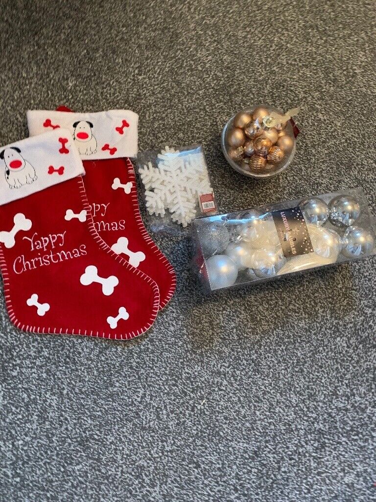 image for Christmas decorations all new 
