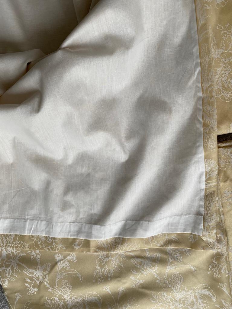 Curtains and Matching Bedding Set - KING SIZE - As New