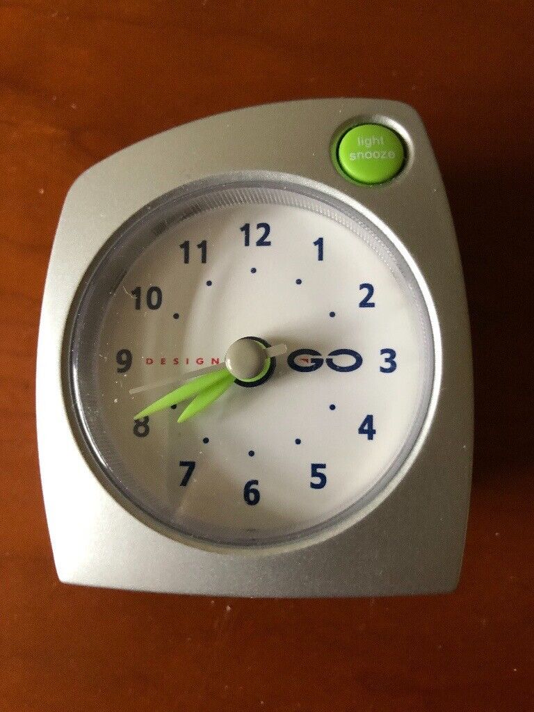go travel alarm clock