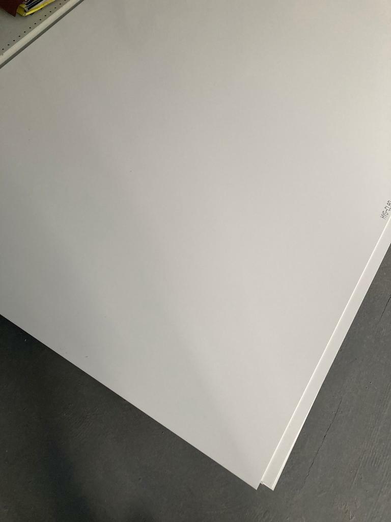 Pvc White Hygiene Wall cladding sheets  1220 x 2440 ( 8 x 4 ft)  
