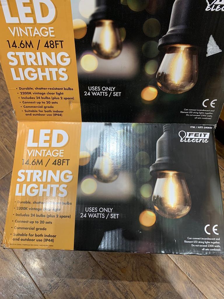Costco LED Heavy Duty String Lights | in Ottershaw, Surrey | Gumtree