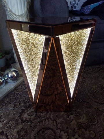 Julien macdonald deals mirrored side table
