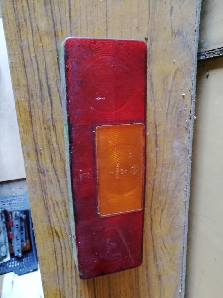 Caravan rear light lens