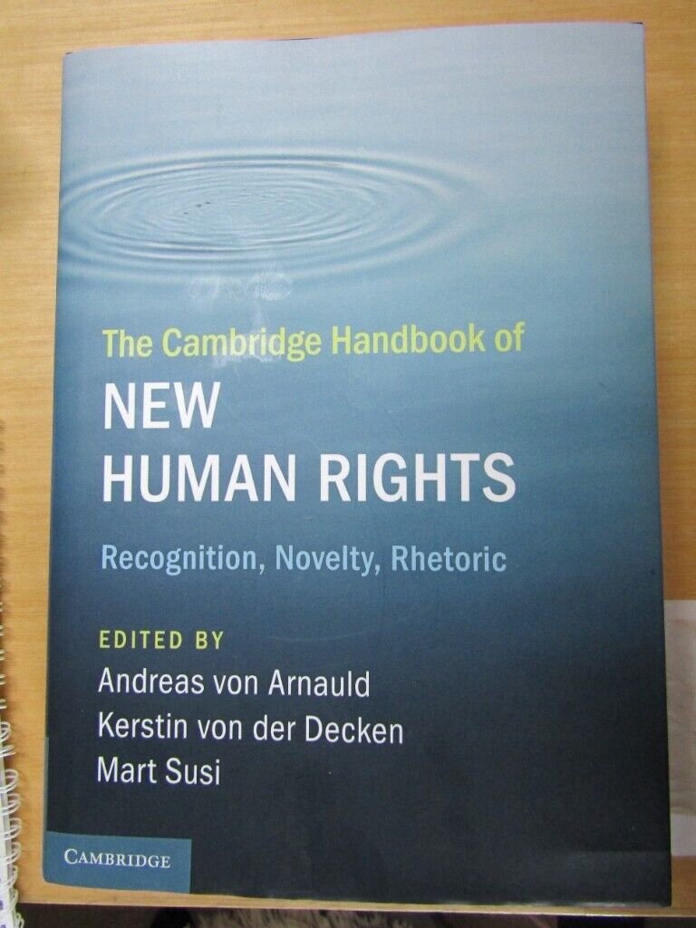 image for The Cambridge Handbook of New Human Rights: Recognition, Novelty, Rhetoric