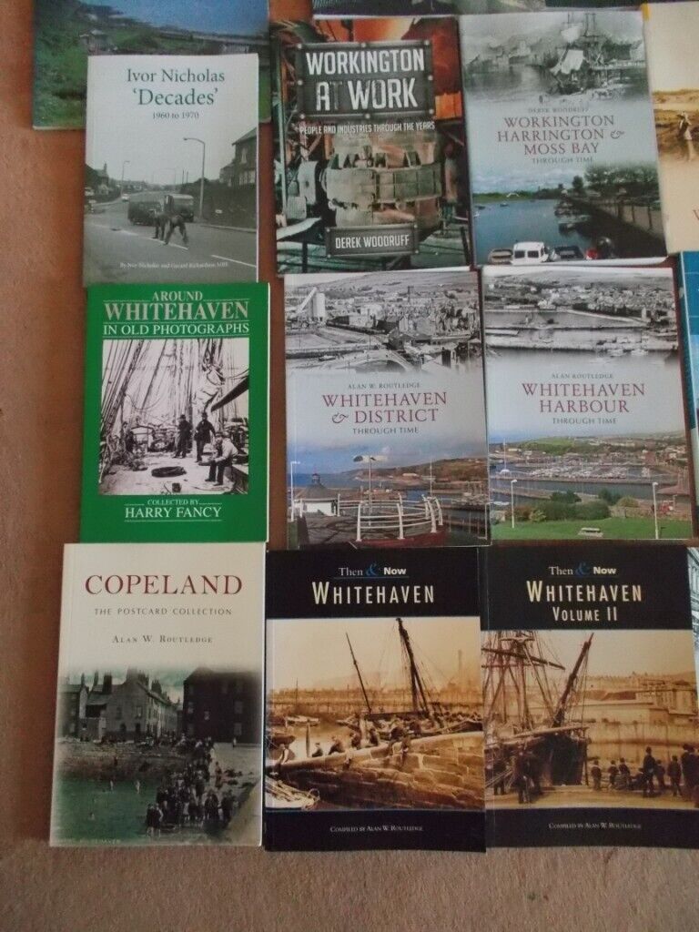 25 New Books Workington Whitehaven Now & Then Yesterday Old Photographs
