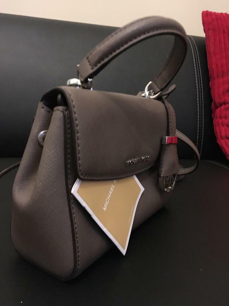 Genuine Michael Kors Brown MK Logo Ladies Hand Bag RRP £230