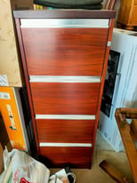 Solid Wooden Filing Cabinet 
