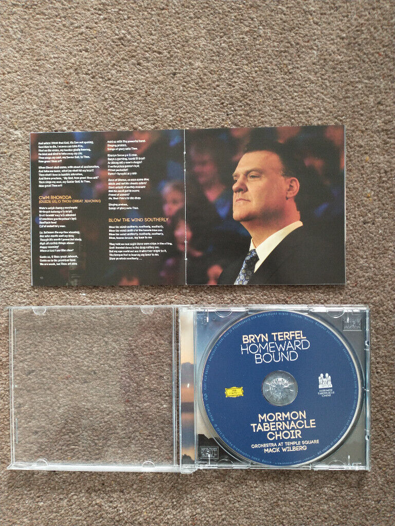 BRYN TERFYL - 'HOMEWARD BOUND' with the Mormon Tabernacle Choir. CD.