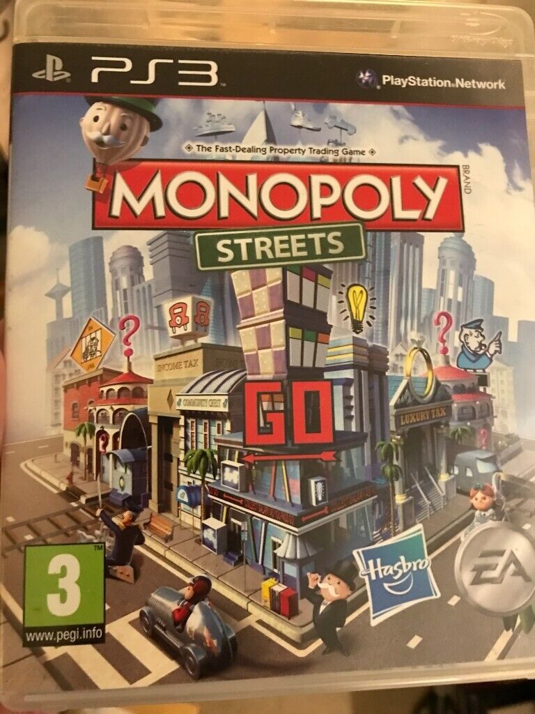 image for Computer game. Monopoly Streets PS3 game in excellent condition.