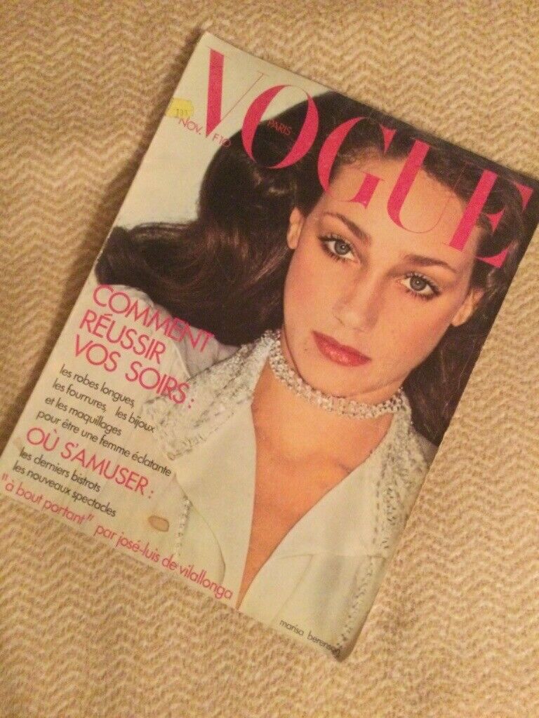 French Vogue 1973. Also Perfumes Book 1998 in French
