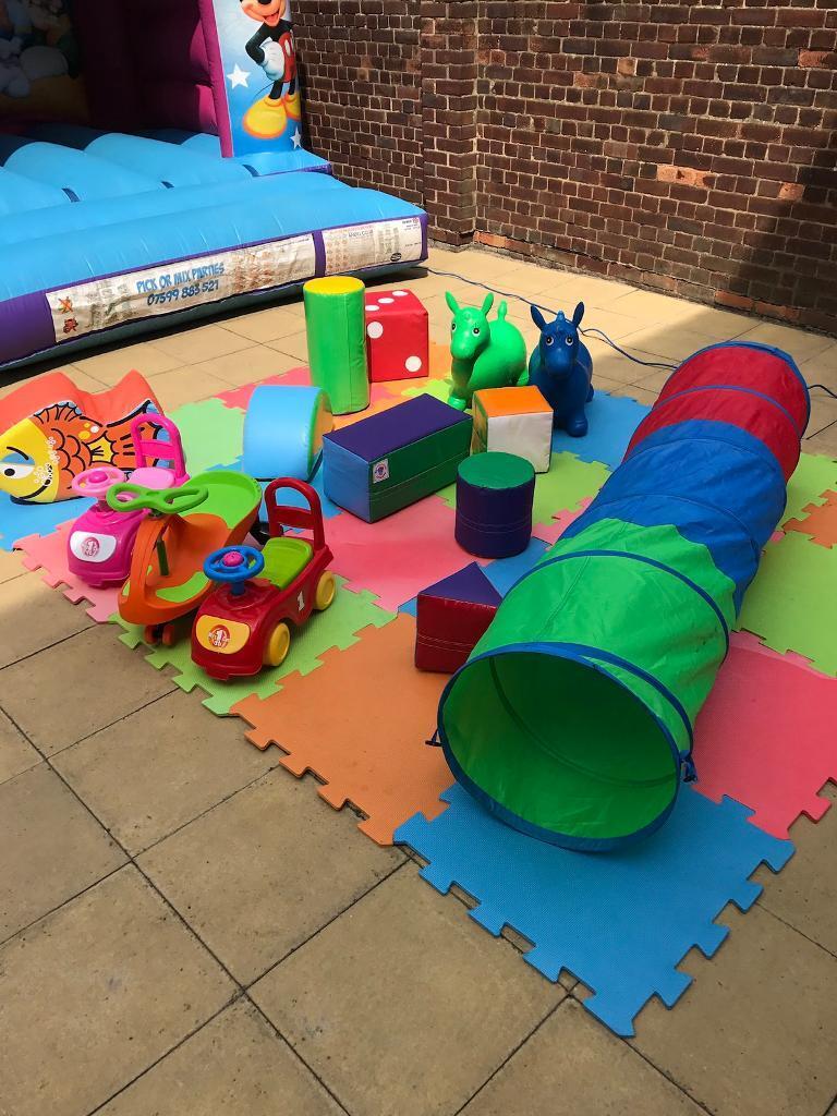 Bouncy castle Candy floss Popcorn Hire Soft play Slush machine 