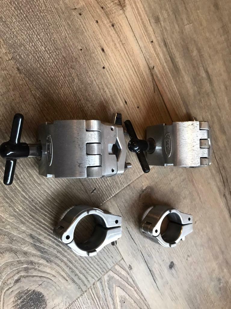 Gibraltar Curved drum rack clamps/memory locks 