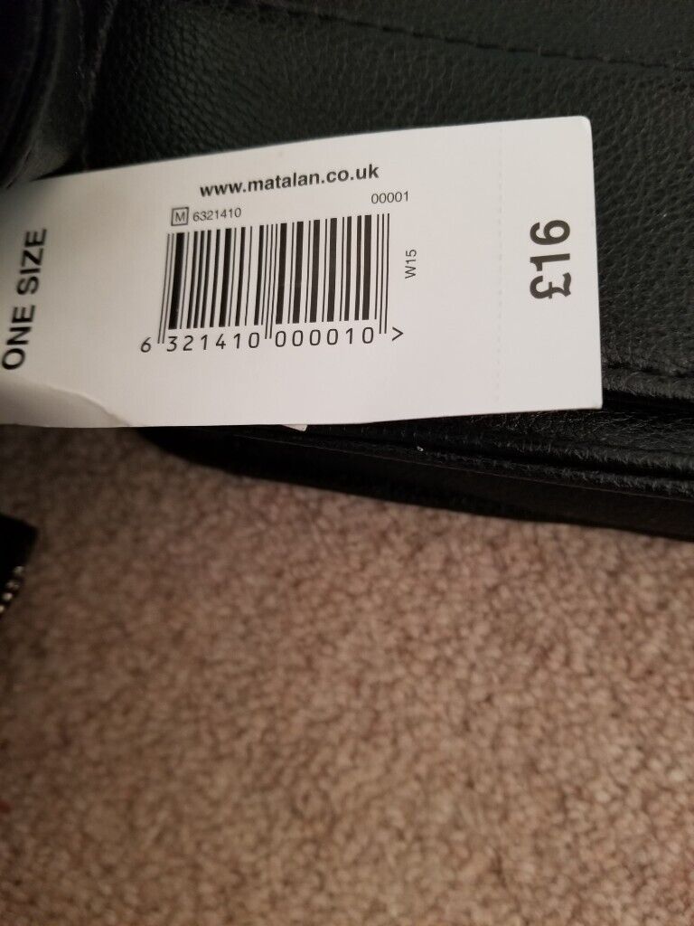 NEW [ Gift idea?] Black Unisex Bag - Ideal for laptop, files, folders, for work or school 