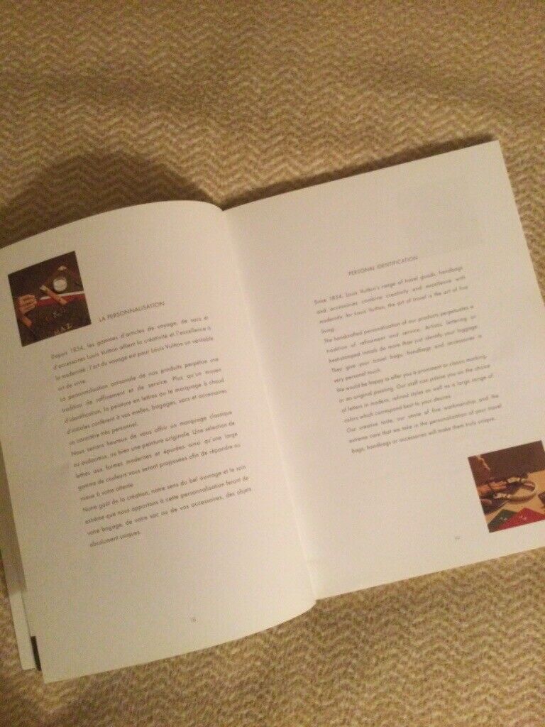Louis Vuitton Catalogue 2001