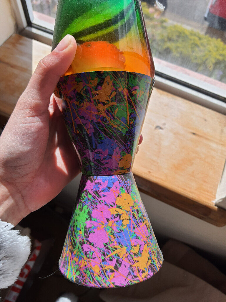 jackson pollock, paintball style lava lamp