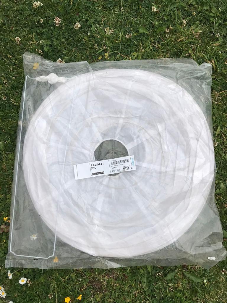Star and white paper light shade . Brand new.