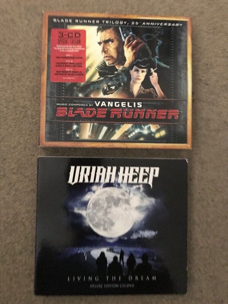 image for Blade Runner 25th anniversary treble CD, Uriah Heap - Living the Dream CD&DVD