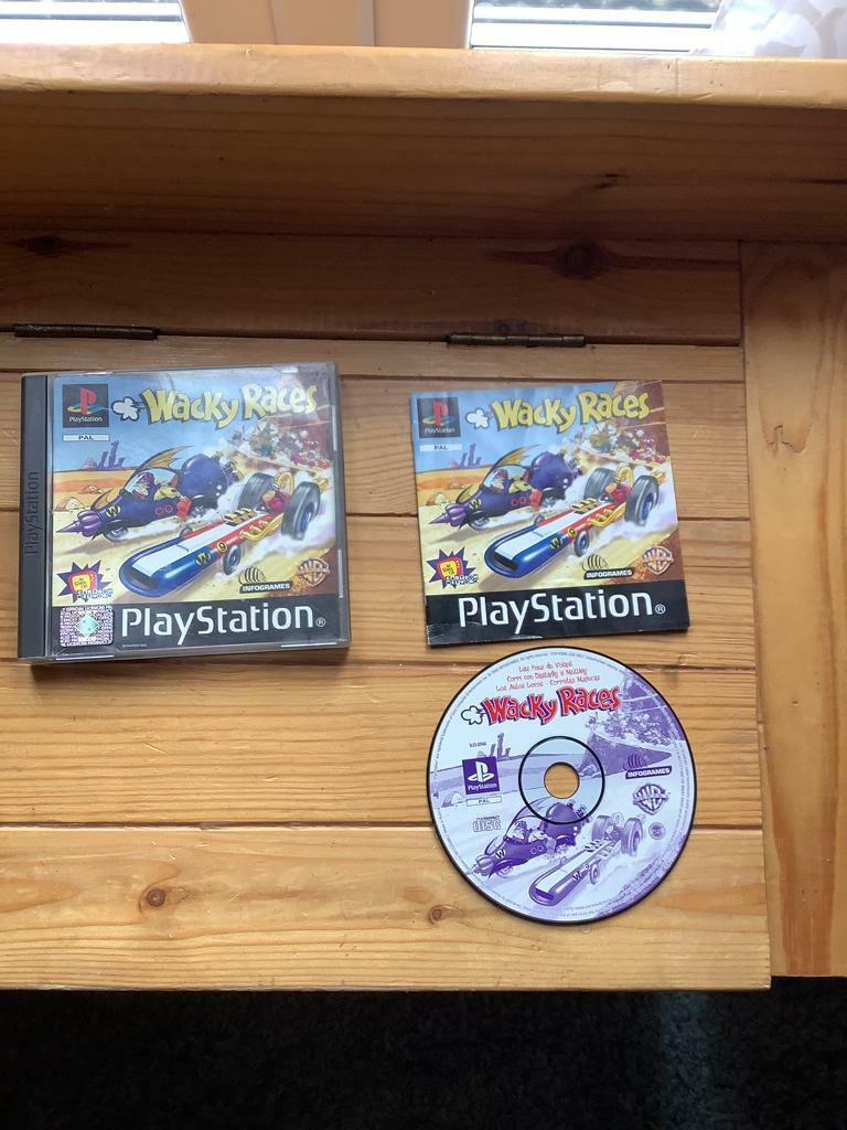image for PlayStation one game wacky races 