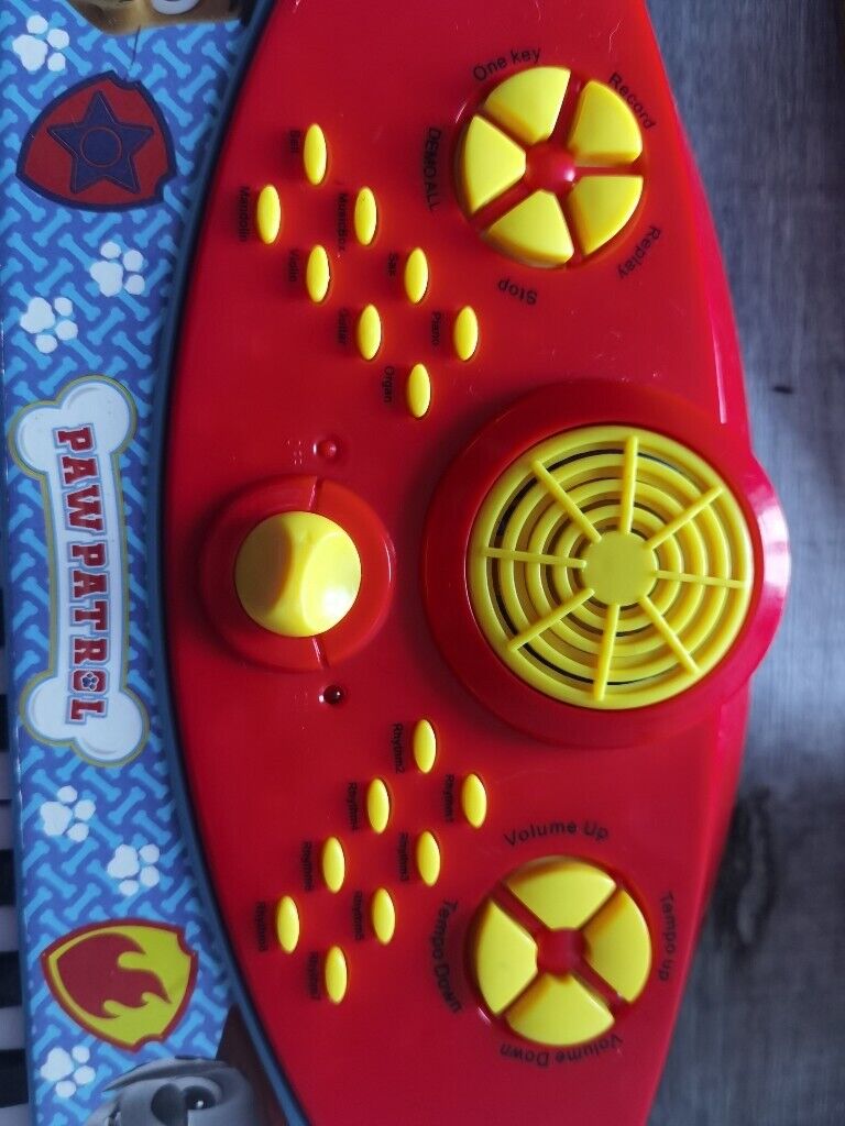 Paw patrol keyboard 